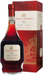 Вино Royal Oporto 10 Year Old Tawny Porto, Douro DOC, gift box