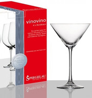 На фото изображение Spiegelau VinoVino, Martini, Set of 4 glasses in gift box, 0.22 L (Шпигелау ВиноВино, Набор из 4 бокалов для мартини в подарочной упаковке объемом 0.22 литра)