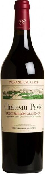 На фото изображение Chateau Pavie Saint Emilion AOC 1-er Grand Cru Classe, 1999, 0.75 L (Шато Пави Сент-Эмилион АОС, 1999 объемом 0.75 литра)
