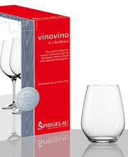 Spiegelau VinoVino Tumbler, Set of 4 glasses in gift box, 0.46 л