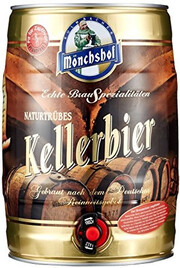 Пиво Monchshof Kellerbier, mini keg, 5 л