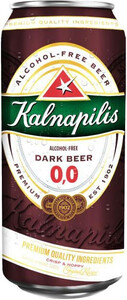 Kalnapilis Dark Alcohol-Free, in can, 0.5 л
