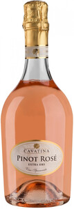 Игристое вино Cavatina Pinot Rose, bottle Atmosphere