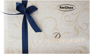AmChoc, Present Assorted, gift box with blue ribbon, 250 g