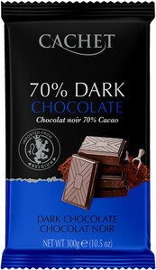 Cachet Dark Chocolate, 70% Cocoa, 300 g