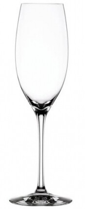 На фото изображение Spiegelau Grandissimo, Set of 2 glasses Champagne Flute in gift box, 0.325 L (Шпигелау Грандиссимо, Набор из 2 бокалов для шампанского в подарочной упаковке объемом 0.325 литра)