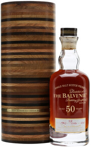 Виски Balvenie 50 Years Old (45,4%), in tube, 0.7 л