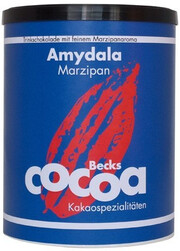 Шоколад BecksCocoa, Amydala Marzipan, Hot Chocolate, 250 г