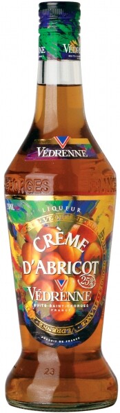 На фото изображение Vedrenne Creme de dAbricot, 0.7 L (Ведренн Крем Абрикосовый (Крем де Абрикот) объемом 0.7 литра)