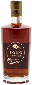 Сербский бренди Soko VSOP, 0.7 л