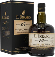 Ром El Dorado Special Reserve 15 Years Old, gift box, 0.7 л