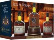На фото изображение El Dorado Special Reserve (12, 15, 21 Years Old), gift box, 0.7 L (Эль Дорадо Спешиал Резерв (12-летний, 15-летний, 21-летний), в подарочной коробке объемом 0.7 литра)