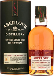In the photo image Aberlour 16 Years Old Double Cask, in tube, 0.7 L