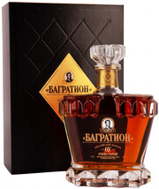 Коньяк Kizlyar cognac distillery, Bagration 20 Years Old, gift box, 0.7 л