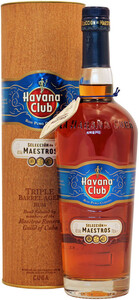 Крепкий ром Havana Club Seleccion de Maestros, in tube, 0.7 л