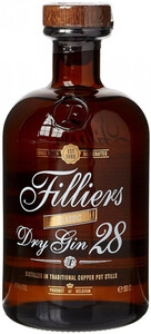 Filliers, Dry Gin 28 Classic, 0.5 L